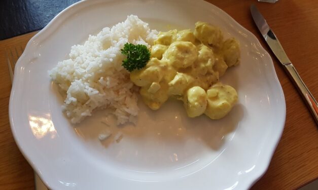 Kycklinggryta med banan